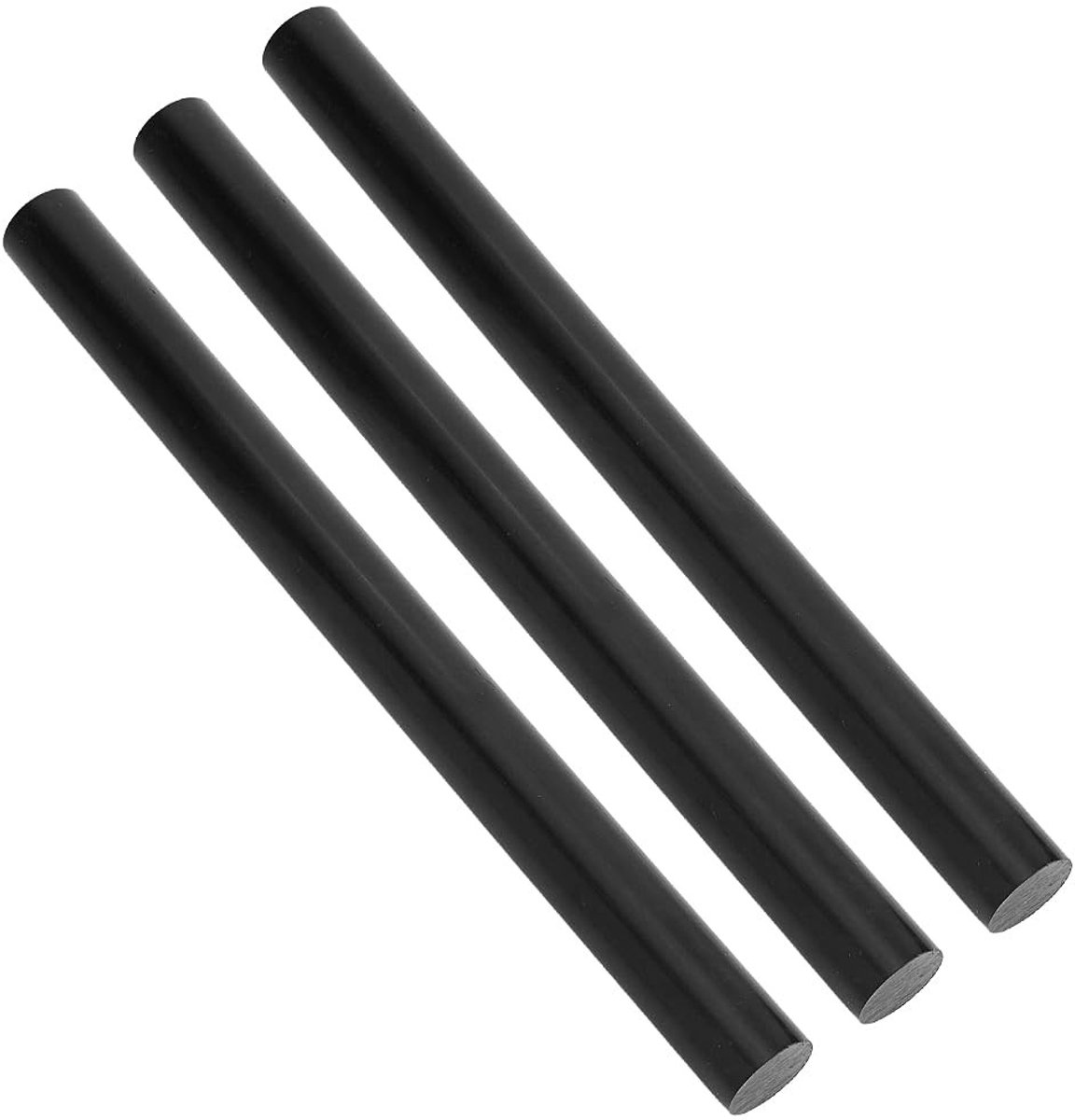 Dailygoods- Ronde Staven HDPE - 3 Stuks - 330 x 25 mm - Kunststof Pluggen - Steuncomponenten - Mechanische Bewerking - Modelbouw