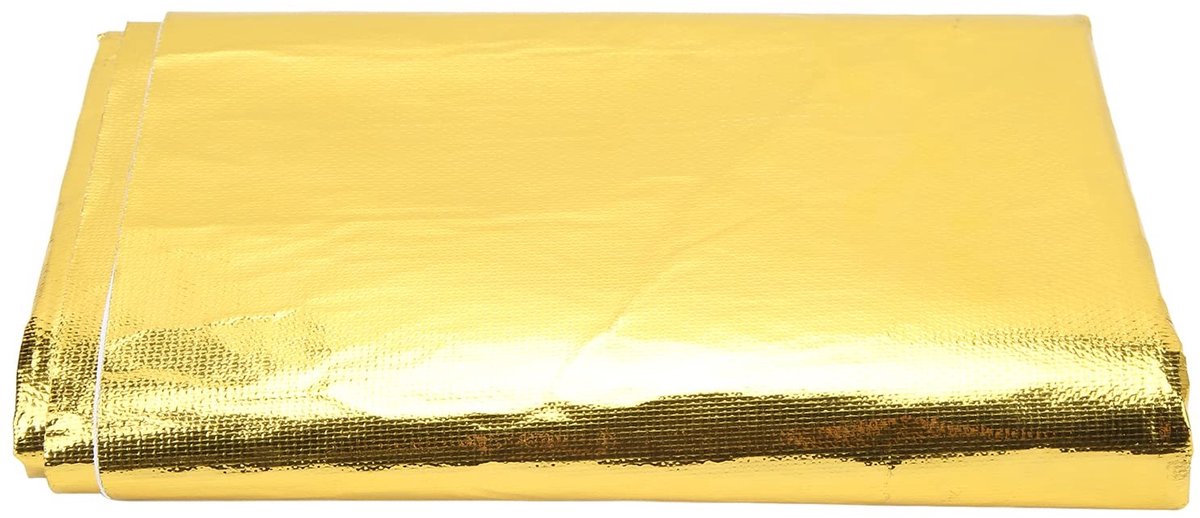 Dailygoods- Warmtebeschermingsfolie - Hoge Temperatuur - Zelfklevende Isolatie - Reflecterende Folie - Thermische Bescherming - 39 x 47 inch - Tot 80% Warmte Reflectie