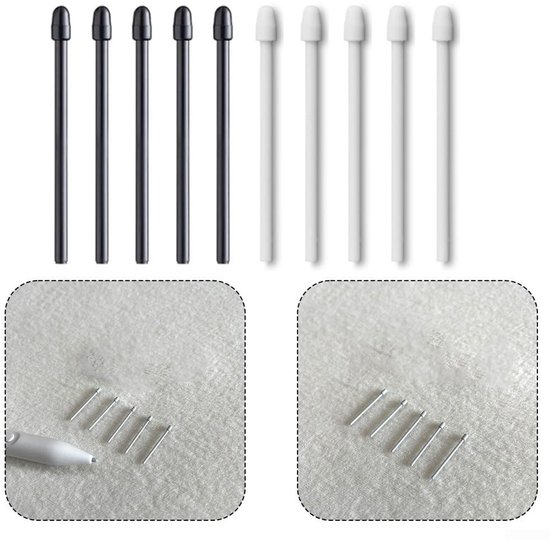 Dailygoods- Markeerstiften Set van 5 - Vervangende Pen Tips - Hoogwaardige Materialen - Eenvoudig te Installeren - Voor Boox Pen2/Pen Plus - Verbeterde Nauwkeurigheid - Penpunten — afbeelding 4