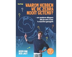 Waarom hebben we de zebra nooit getemd?