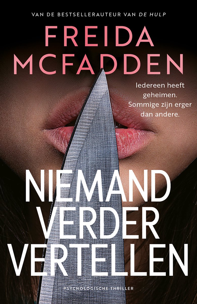 Omslag van Niemand verder vertellen