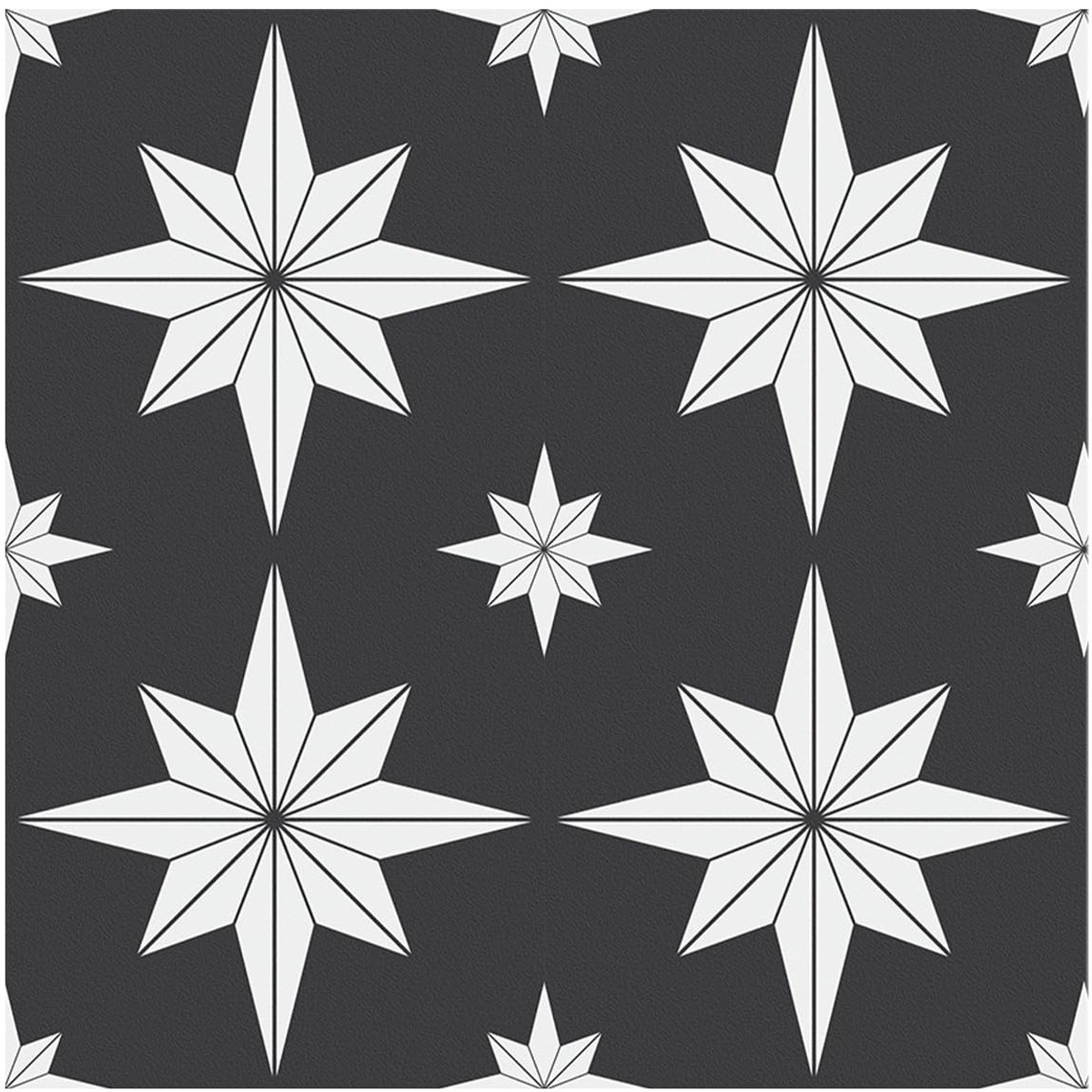 Dailygoods- Vloerstickers 30x30cm - Zelfklevend - Waterdicht - Vervangbare - Matte Film - Portugese Tegelpatroon - Vloerbedekking