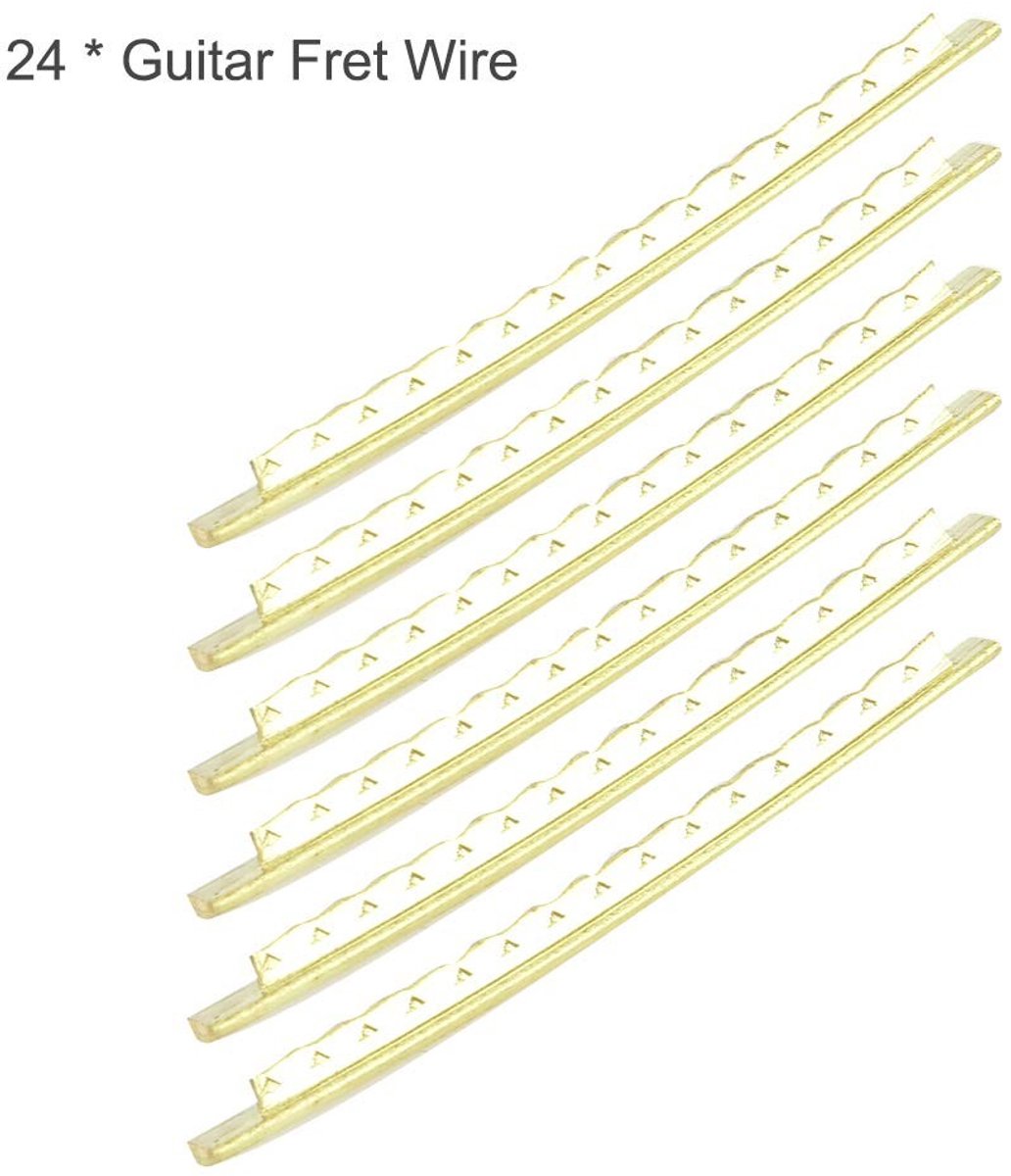 Dailygoods - Set van 24 Messing Gitaar Fret Draad voor Muziekinstrumenten