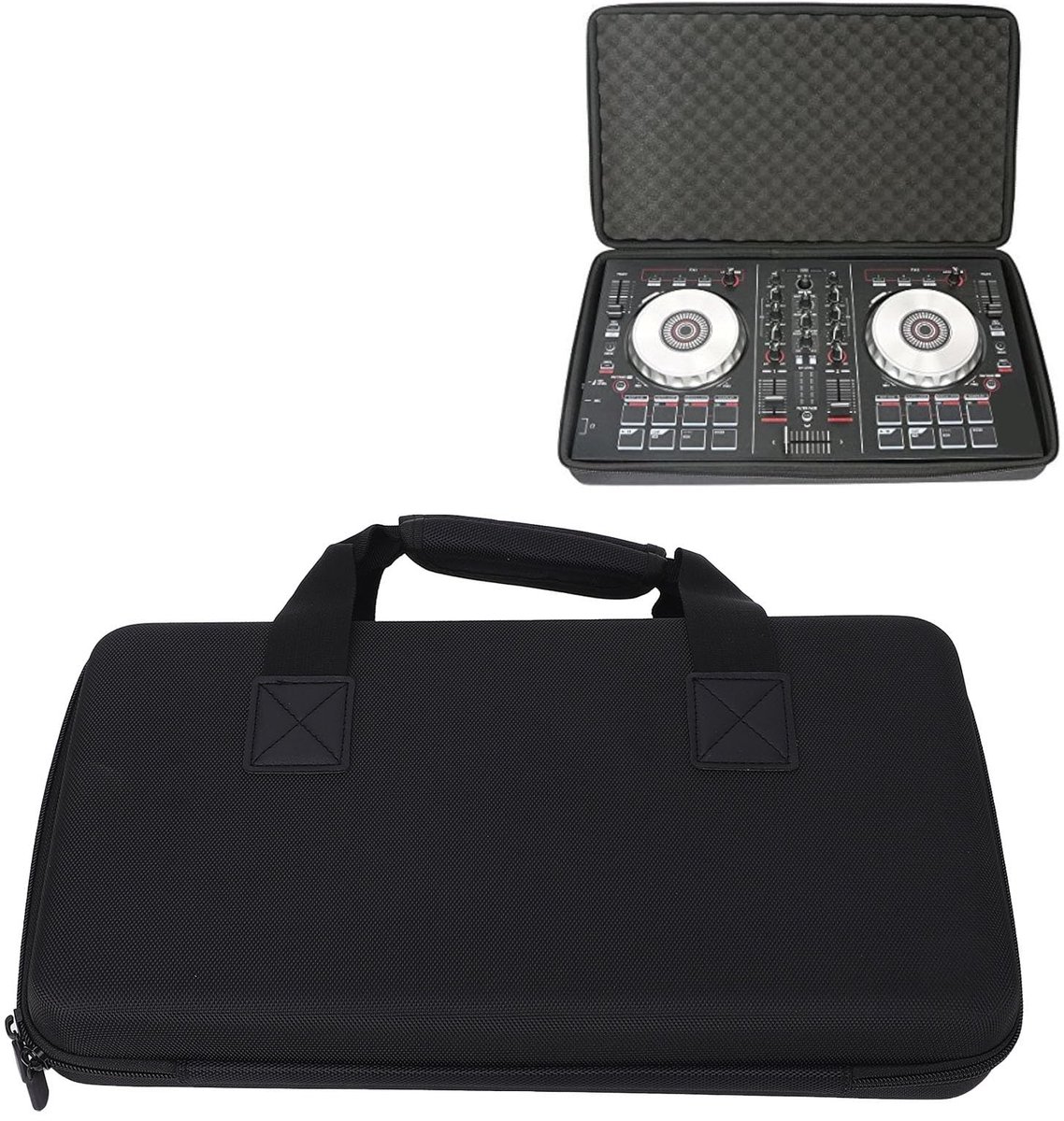 Dailygoods- DJ Controller Case - Draagbare Opbergzak - Bescherming voor DDJ-FLX4/SB2/SB3/RB - Dubbele Ritsen - Compatibel met Dubbele Kanaalcontrollers - Robuust Ontwerp - Opbergtas