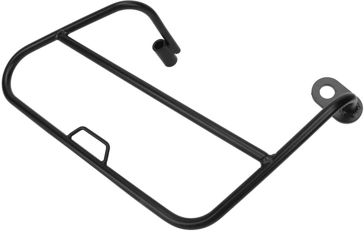 Dailygoods- Zijbagagedrager Metalen - Praktische Opslag - Eenvoudige Installatie - Zwarte Coating - Elegant Ontwerp - Geschikt voor Moto Super Cub C125 2019-2023 - Bagagerek
