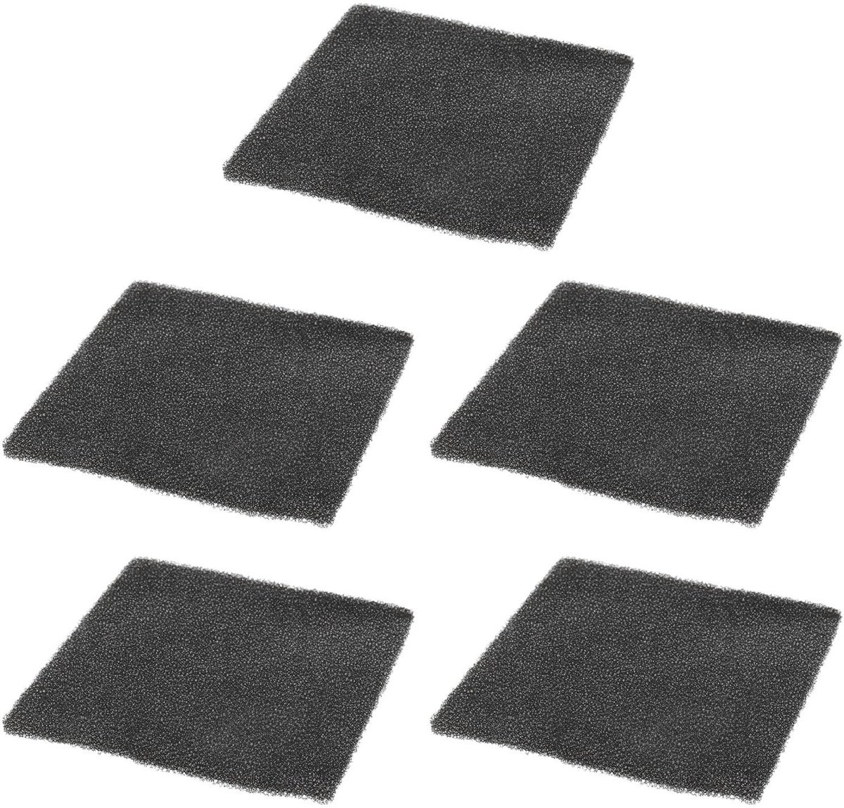 Dailygoods- Stoffilter 5 Stuks - 11x11x0.3cm - Luchtfilter - Effectieve Stofbescherming - Eenvoudige Installatie - Verlengde Levensduur Apparatuur