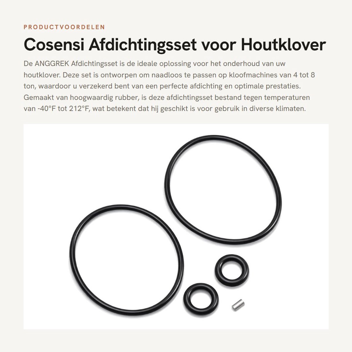 Dailygoods- Afdichtingset Hoge Compatibiliteit - Afdichtingstape Waterdicht - Afdichtingsstrip - Rubbermateriaal - Betrouwbaar Olie-water Beschermend - Temperatuurbestendig -40F Tot 212F - Afdichtingen