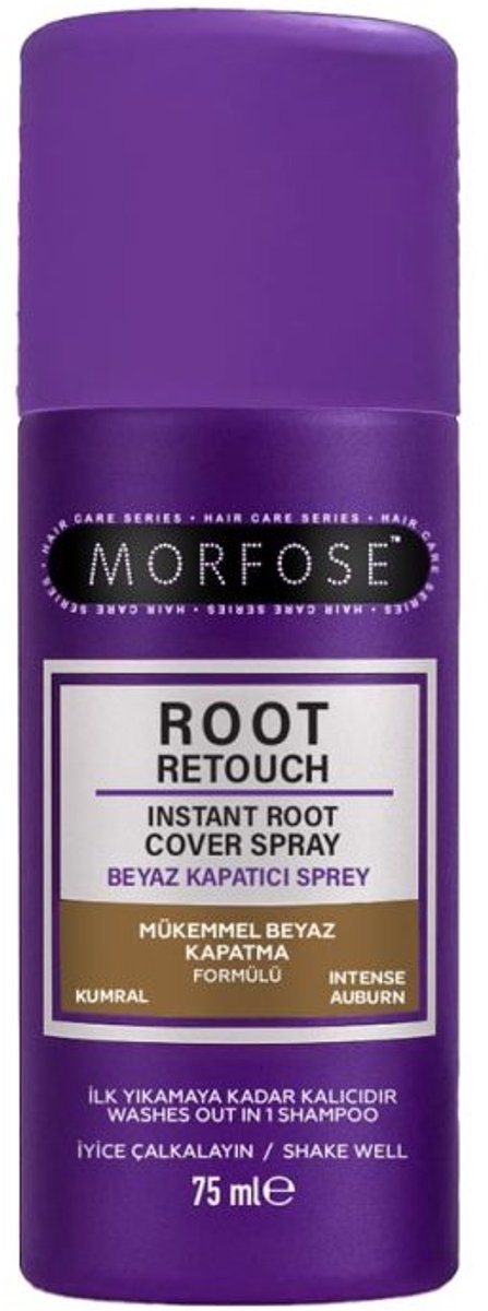 Morfose Instant Root Cover Spray Intense Auburn 75ml