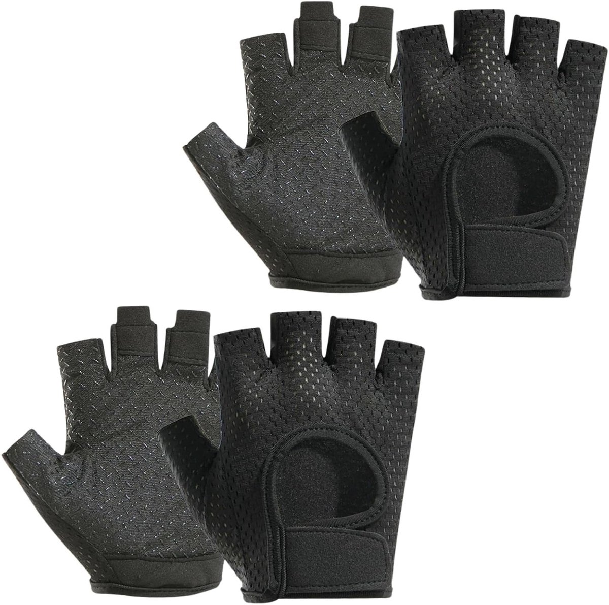 Training Handschoenen voor Mannen en Vrouwen - Ademend Fitness Accessoire voor Krachttraining, Fietsen en Bodybuilding, Ideaal voor de Sportschool en Gewichtheffen