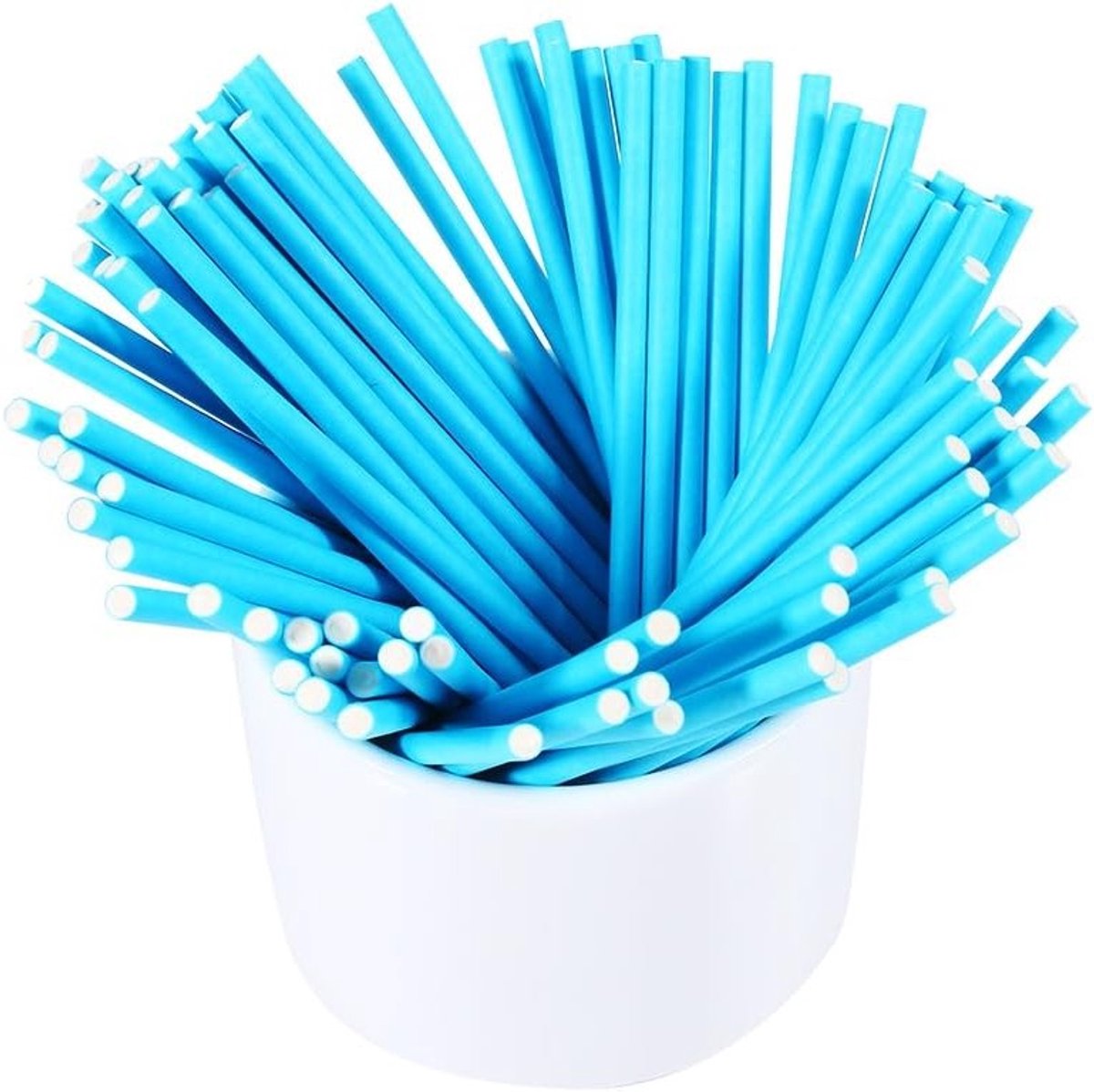 Kleurige Cake Pop Stokken van 10 cm - Ideaal voor Lollipops, Snoep en Chocolade Creaties, 100 Stuks