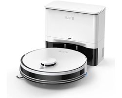 Allero Robotstofzuiger Met Dweilfunctie - Robotstofzuiger - Robotstofzuigers - 5000 Pa - 180 min Looptijd - Objectdetectie