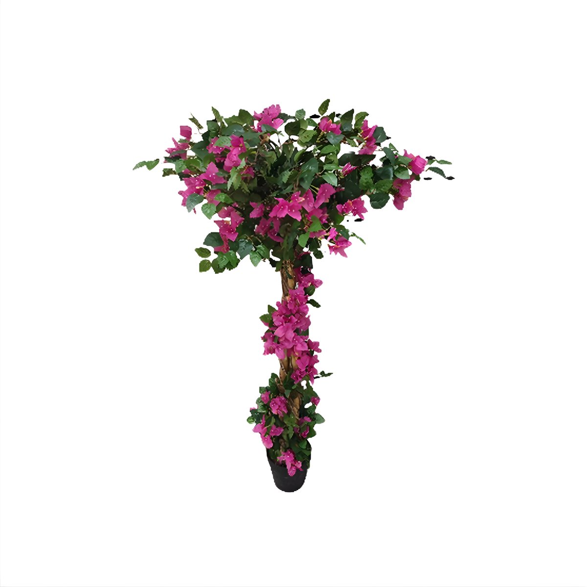 Kunstmatige Bougainvillea Boom - Grote Kunstplant in Pot - Voor Binnen & Buiten Decoratie - 125 cm
