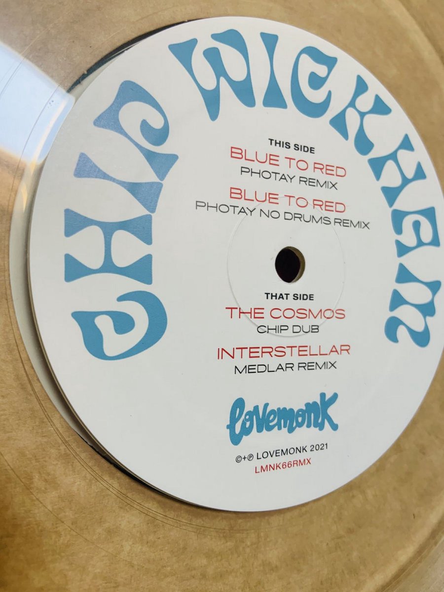 Chip Wickham - Blue to Red Remixed (12")
