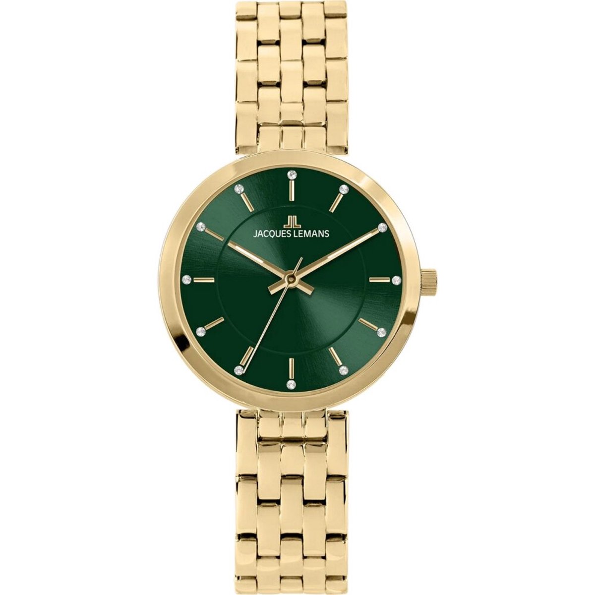 Jacques Lemans - 1-2211G - Polshorloge - Dames - Kwarts - Milano