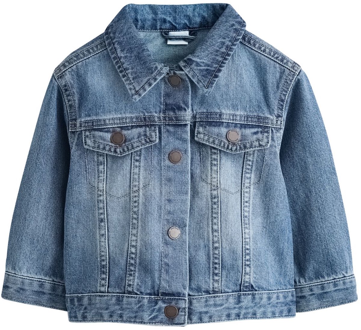 Next - Meisjes - Denim Western jack - Blauw