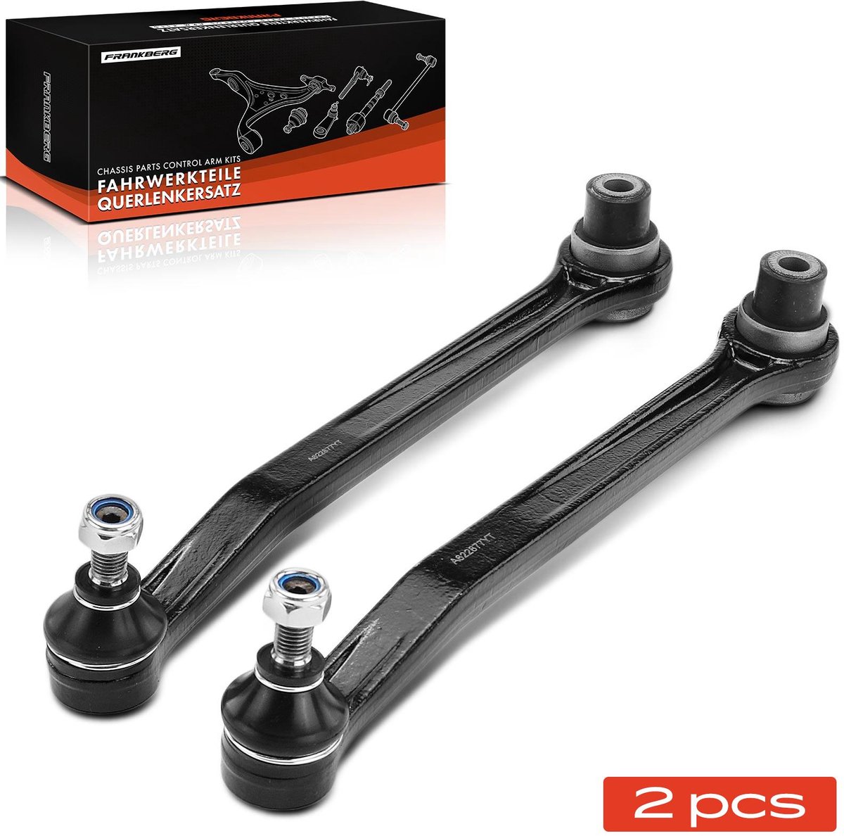 Frankberg 2x dwarsdragers achteras voor Audi A4 8D B5 1995-2001