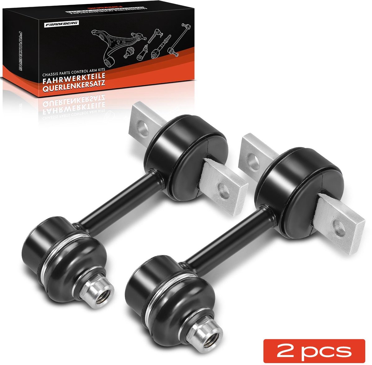 Frankberg 2x stabilisatorstang achteras links rechts voor Audi