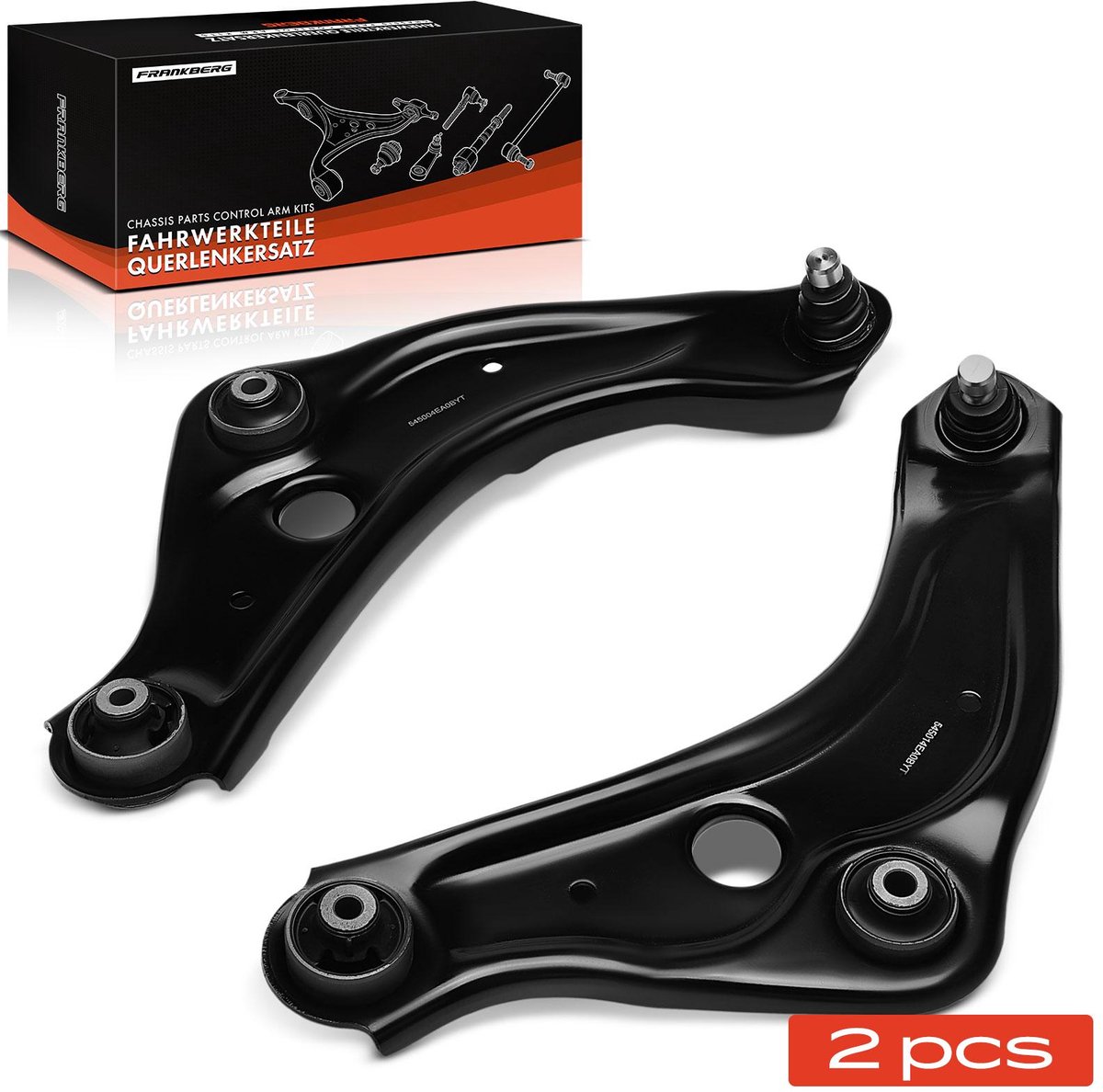 Frankberg 2x dwarsdragers vooras voor Nissan Qashqai II J11 va 2013