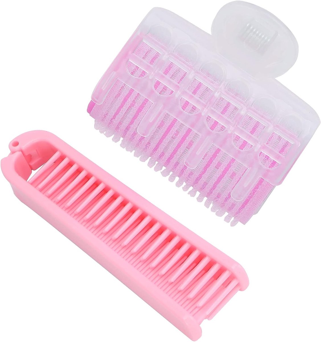 Bangs Haar Krultang met Snap-on Rollers, Warmtevrije Haarkrullers en Zelfklevende Rollers voor Vrouwen, Perfect voor Haarstyling en Volume