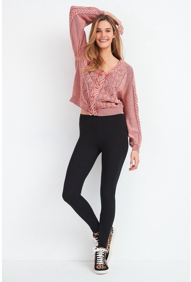 Next - Dames - Lange legging - Zwart
