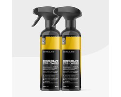 Detailrs Dissolve Pre-Wash 2-pack - Pre Wash Auto - Prewash Auto - Pre Wash - Auto Wassen - Voor Auto & Motor - 1L