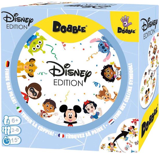 Dobble Disney 100 ans de Wonder - Jeu de cartes