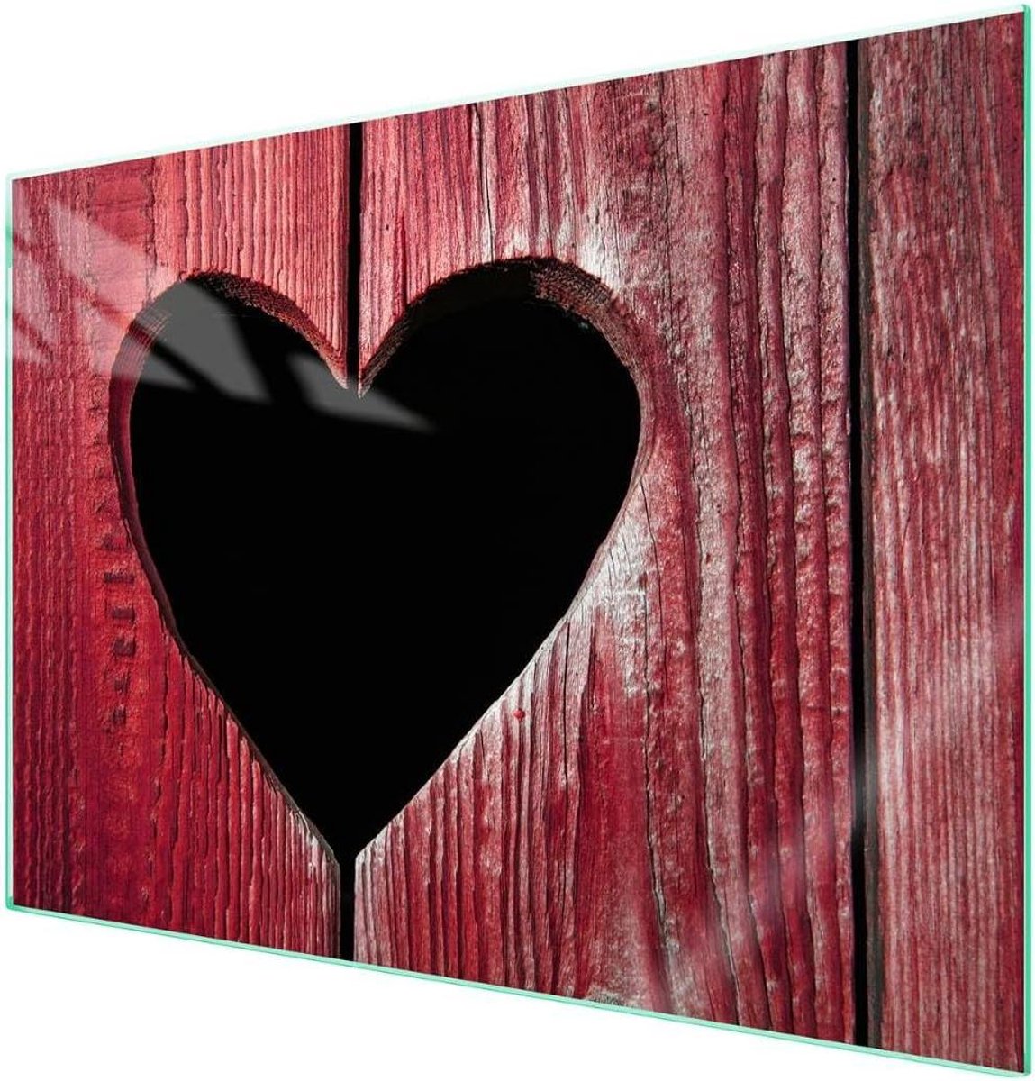 Fornuis Afdekplaat Glas - Kookplaat Beschermer - Keuken Decoreren - Krasbestendig Gehard Glas - 70 x 52 cm - Veelkleurig