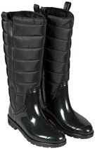 Botte de pluie Fashion noire doublée pour femme de XQ - taille 37