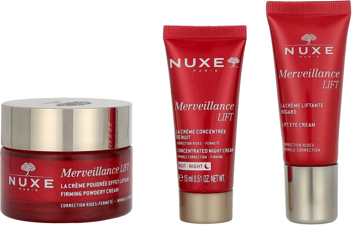Nuxe Merveillance Lift Set 80 ml - Cream 50ml/ Eye 15ml/Night Cream 15ml