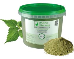 MeinWildvogel Brandnetel PUR – 1000g – Natuurlijk Enkelvoudig Voer voor Kippen & Pluimvee