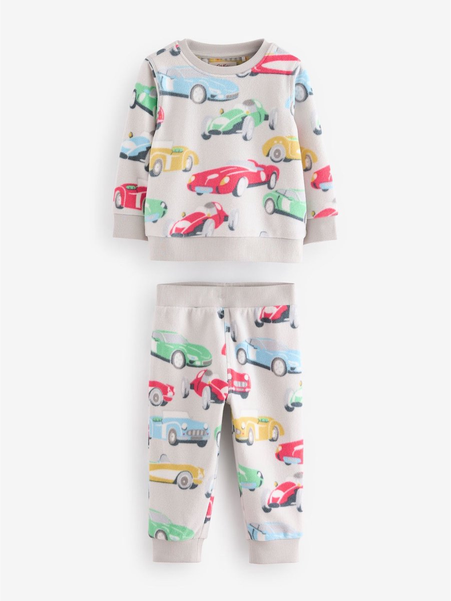 Next - Jongens - Single Cosy Fleece Pyjamas - Rood