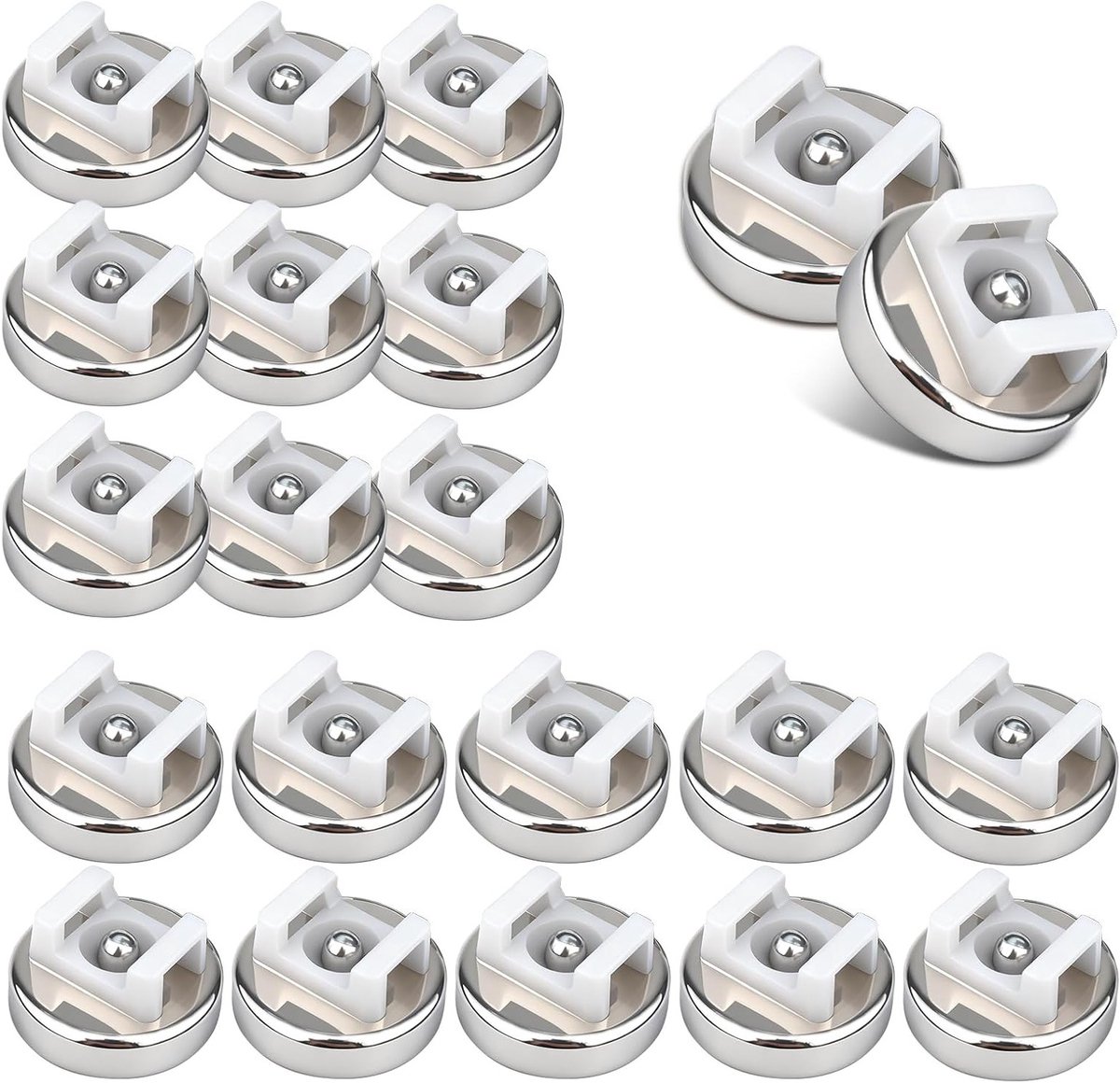 Upgrade je kabelorganisatie met 20 multifunctionele magnetische kabelclips voor thuis, kantoor, auto en boot
