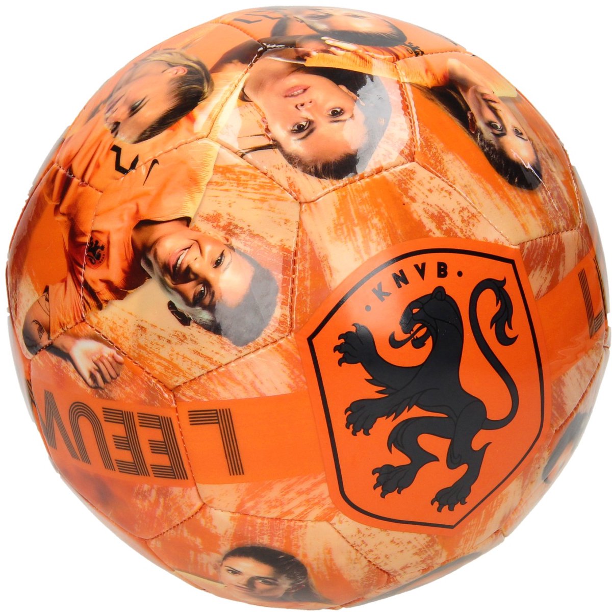 1200x1200.jpg Bal Holland KNVB oranje leeuwinnen: leer groot - Afbeelding 1