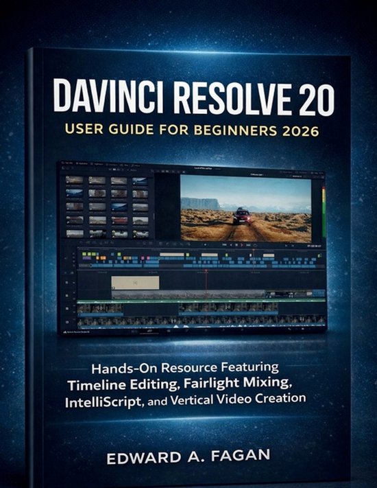 Davinci Resolve 20 User Guide for Beginners 2026, Edward A Fagan ...