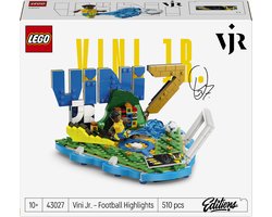 LEGO Editions - Vini Jr. – Voetbalhoogtepunten Voetbal Bouwpakket voor Kinderen - 43027 Image