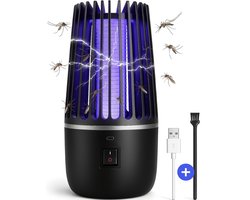 Nince Muggenlamp – Draadloze Muggenvanger met UV Licht – Voor Binnen & Buiten – Stil & Veilig – Oplaadbaar via USB – Zonder Chemische Middelen