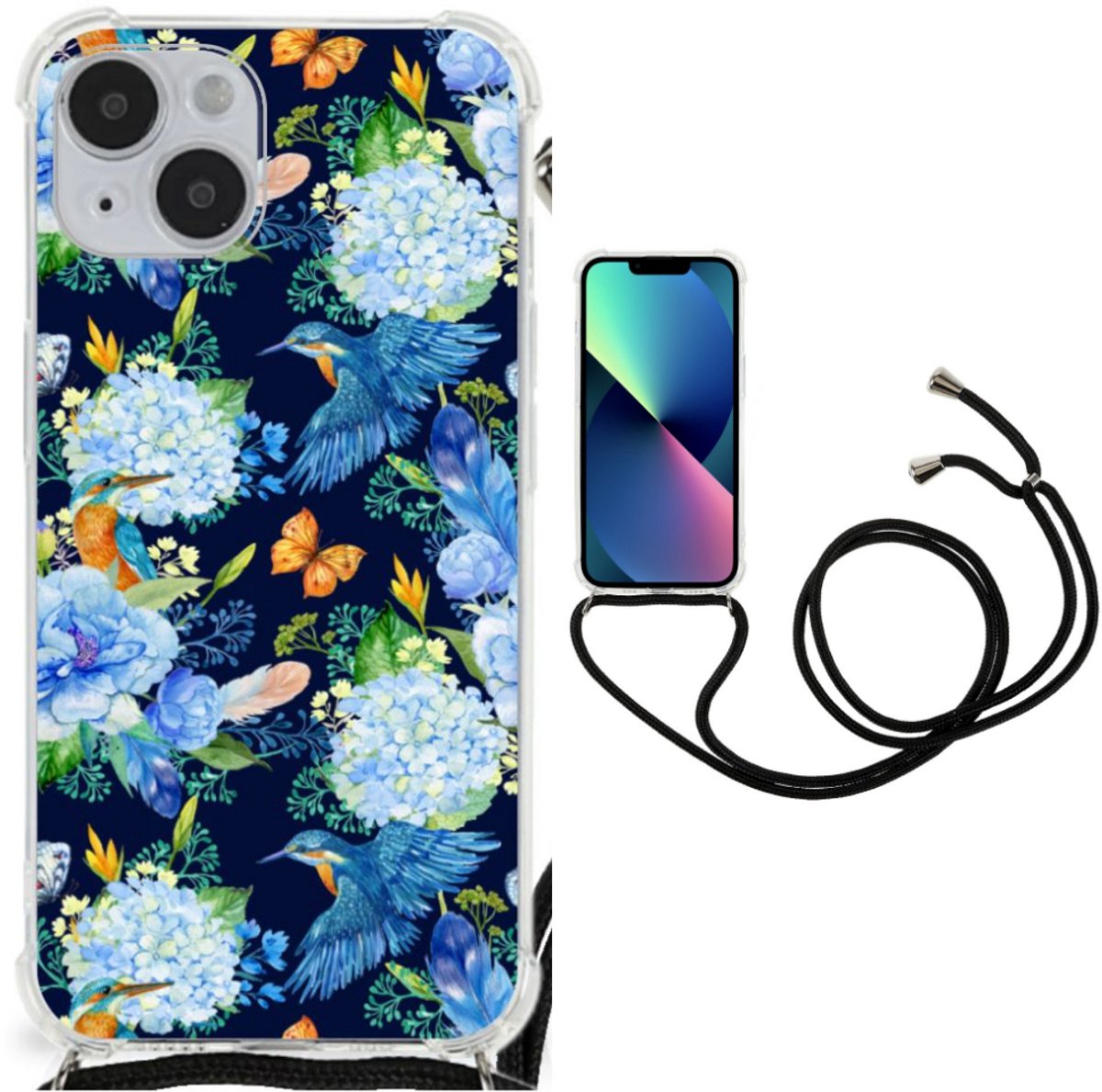 Case Anti-shock voor iPhone 14 Plus IJsvogel