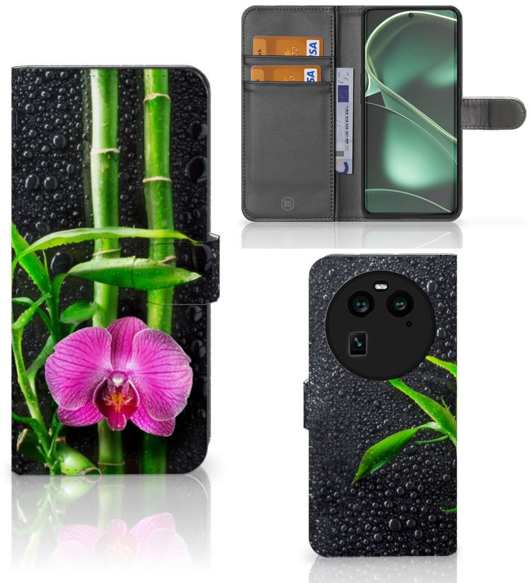 OPPO Find X6 Hoesje Orchidee