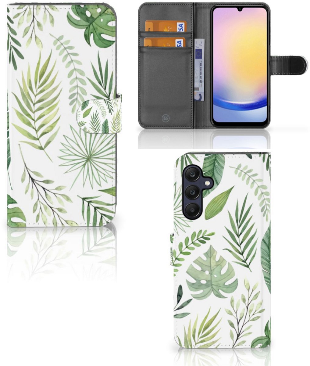 Samsung Galaxy A25 Hoesje Leaves