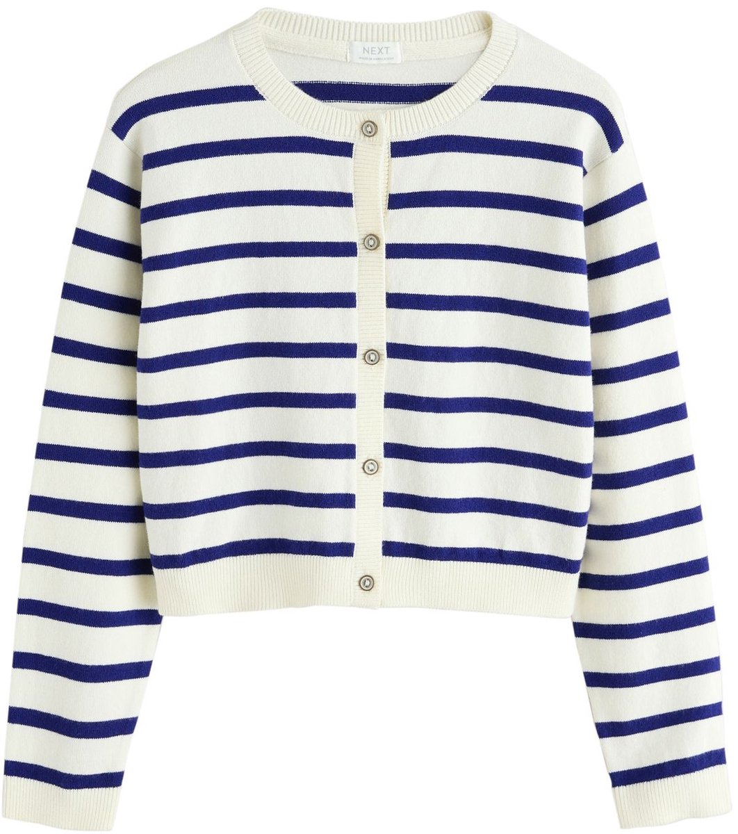 Next - Meisjes - Vest met knopen 3jr-16jr - Blauw