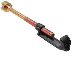 Reservewiel Haak Bout - Wielbout Set - Vastzetten Reservewiel - Metaal Constructie - 17.5 cm - Zwart