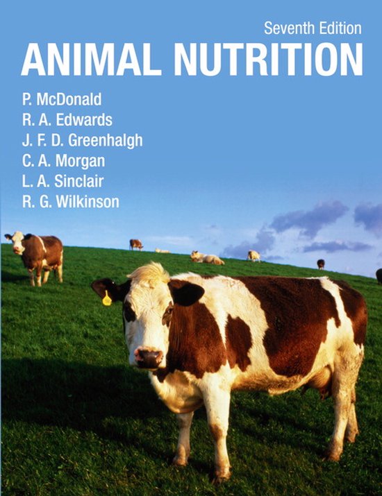 Animal Nutrition - cover