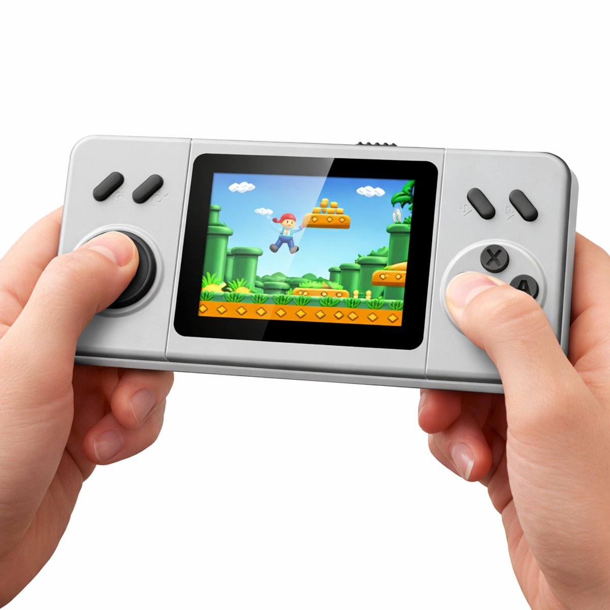 Retro Game Console – Handheld Spelcomputer voor kinderen – Gameboy – LCD-kleurenscherm – 266 Games