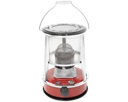 Allprepare Petroleumkachel rood 4,6 liter - Draagbare Petroleumkachel 2500W - Werkt op Kerosine, Paraffine en Petroleum - Lichtgewicht - Ruimtes tot 30m2 gemakkelijk verwarmen