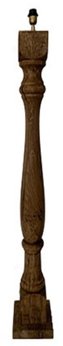 by Mooss - Vloerlamp - Hout - Baluster - Woonkamer - 125cm - Landelijk - Stoer - Hip - Trendy