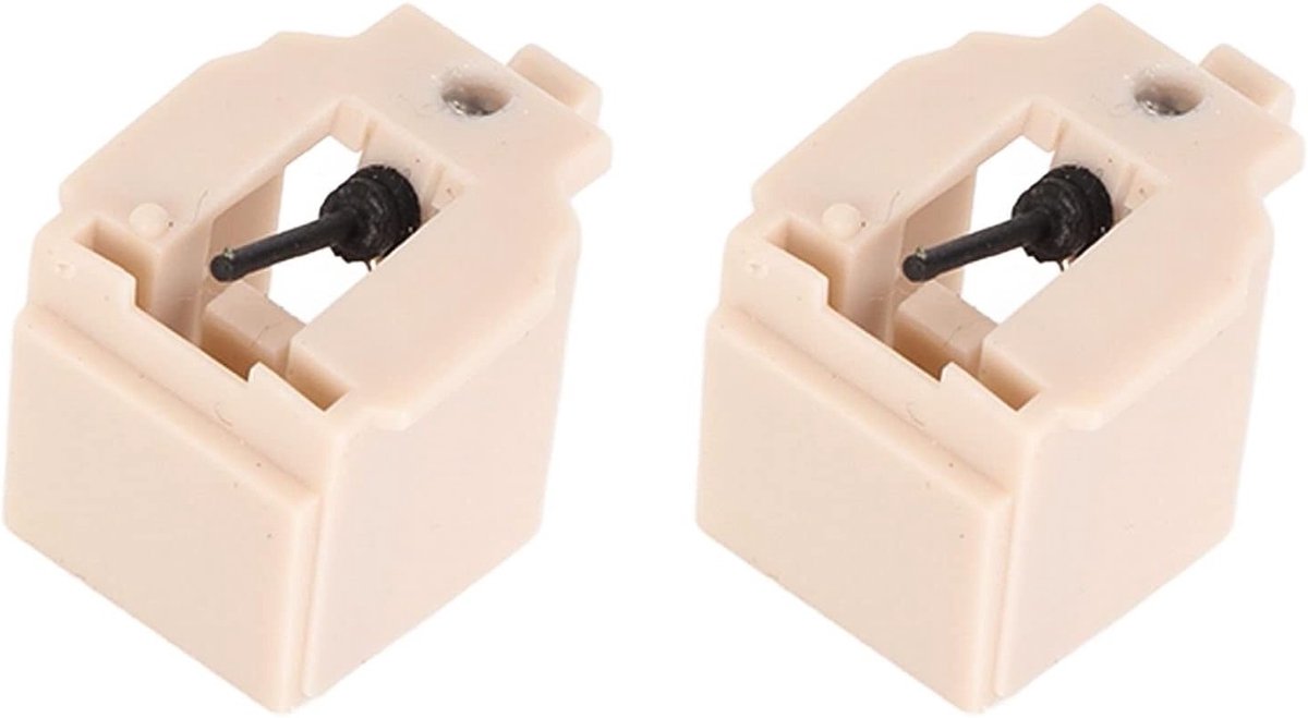 Vervangende Diamanten Naald voor Draaitafels, Compatibel met AT-LP60 en AT-PL300, 2 Stuks