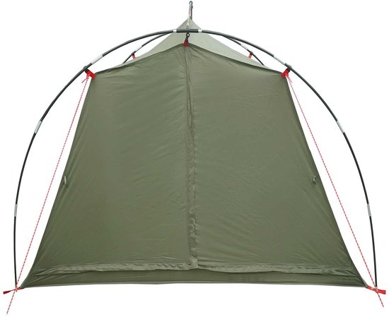 vidaXL - Tunneltent - Olijfgroen - 2-persoons - 185T - Polyester - met - PU - Coating van Vidaxl — afbeelding 4
