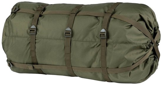 101 Inc compressiezak voor slaapzakken large 35L, legergroen — afbeelding 4