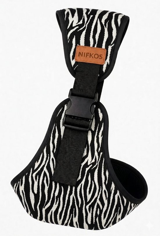 Nifkos - Ergonomische Baby Draagzak leopard - Premium Peuter Carrier - Hoge Kwaliteit