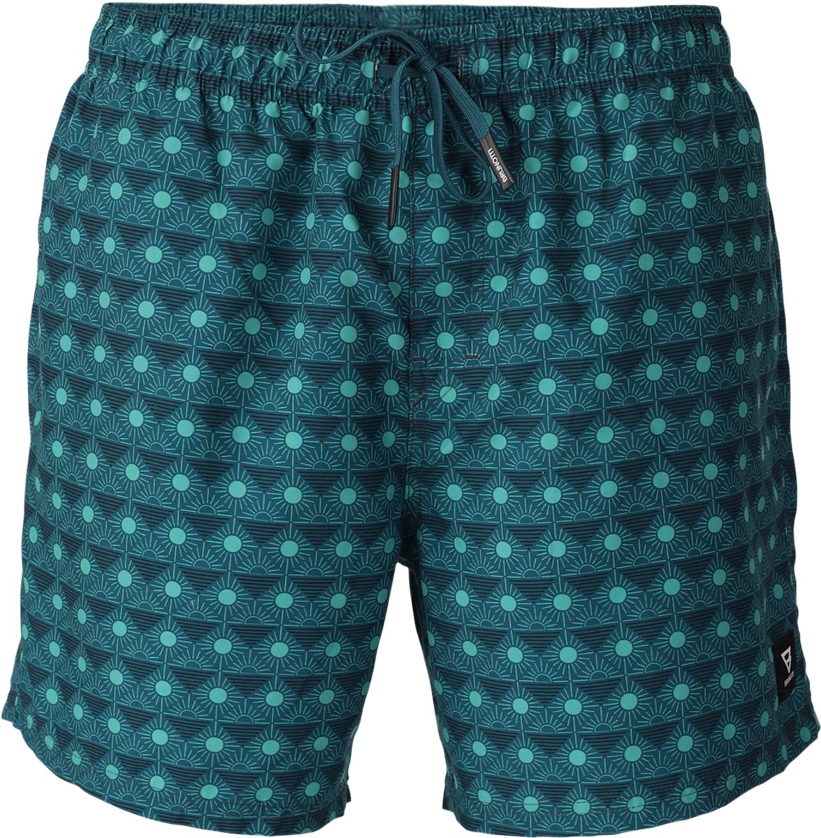 Brunotti Cester-Mini Zwembroek Fuel Heren 100% Recycled 4-Way Stretch Sneldrogend M Groen